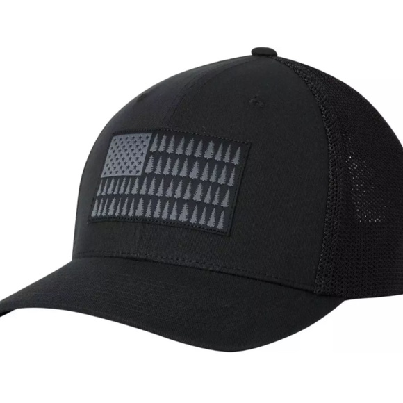 Columbia Mesh Tree Flag Ball Flexfit Hat - Picture 6 of 6